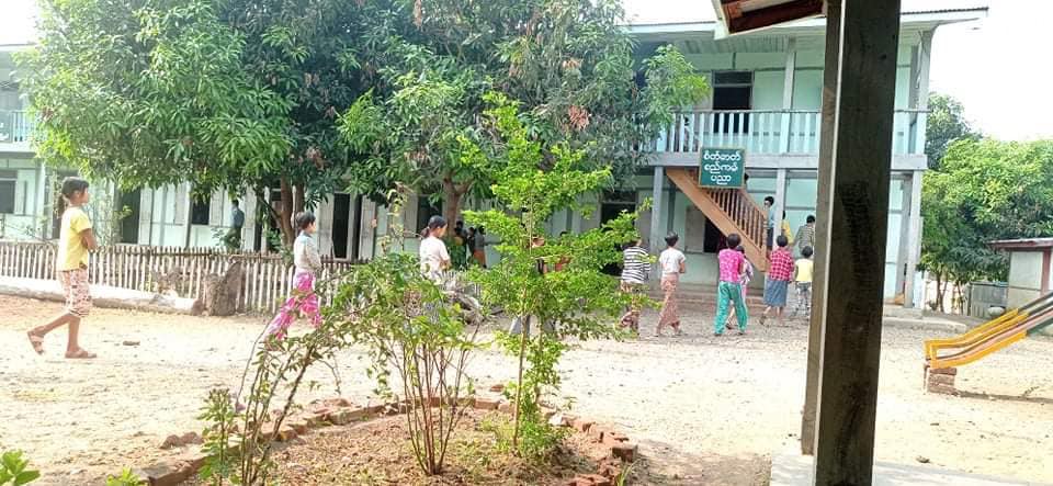 ယင်းမာပင်၌ NUG စာသင်ကျောင်း ၅၀ ခန့် ပြန်ဖွင့်