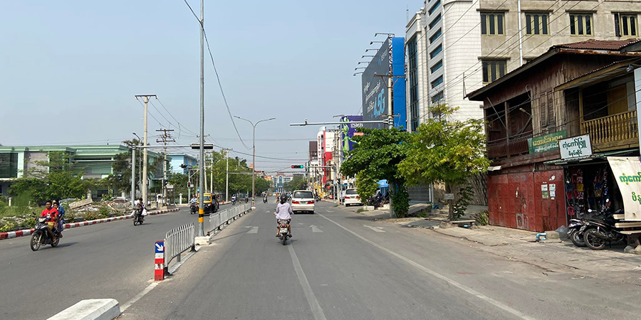 မန္တလေးကျုံးဘေး စစ်ကောင်စီနှင့်အပေါင်းပါအချို့ သင်္ကြန်ပွဲ ကျင်းပ၊ ပြည်သူများ ပါဝင်ဆင်နွှဲခြင်းမရှိ