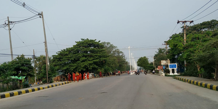 မန္တလေး သင်္ကြန်အကြိုနေ့ မနက် မြင်ကွင်း (ဓာတ်ပုံ)