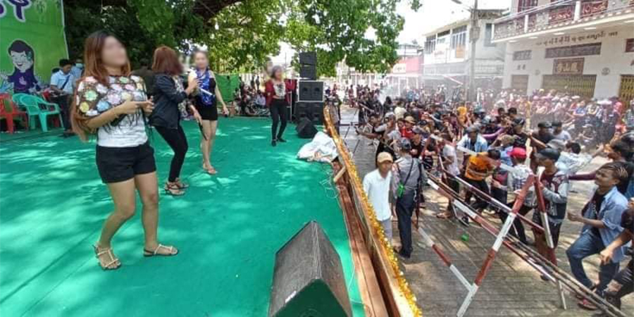 မအူပင်မြို့ သင်္ကြန်ဗုံးကွဲမှုနှင့်ပတ်သက်၍ ၈ နှစ်အရွယ် ကလေးငယ်အပါအဝင် ၃ ဦးဖမ်းဆီး
