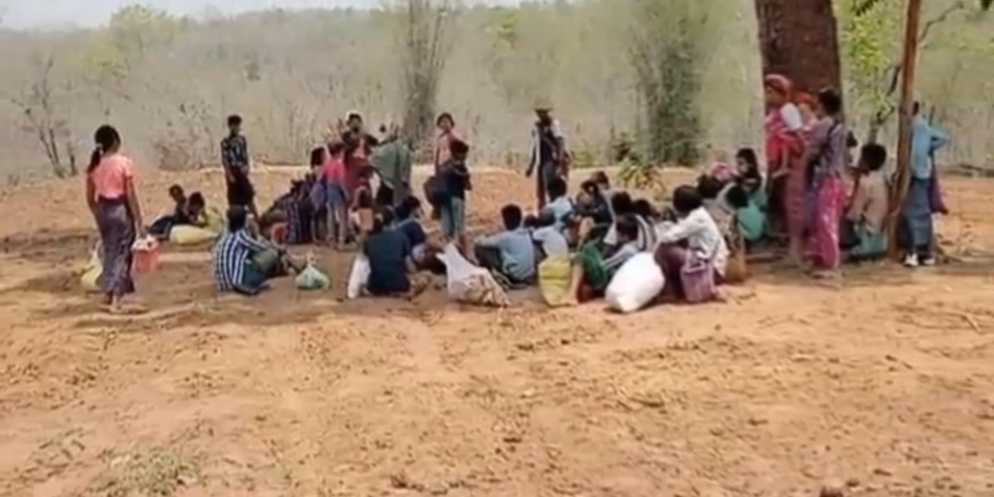 ပေါက်မြို့နယ် ကင်းမရွာနှင့် ချောင်းဆုံရွာကို စစ်ကောင်စီတပ်က ထပ်မံမီးရှို့