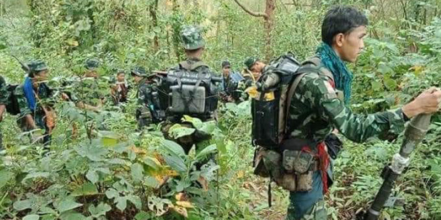 ပင်လုံဒေသရှိ SSPP တပ်စခန်းဆီ စစ်ကောင်စီတပ်နှင့် RCSS တပ် စစ်ကြောင်းထိုး‌နေ