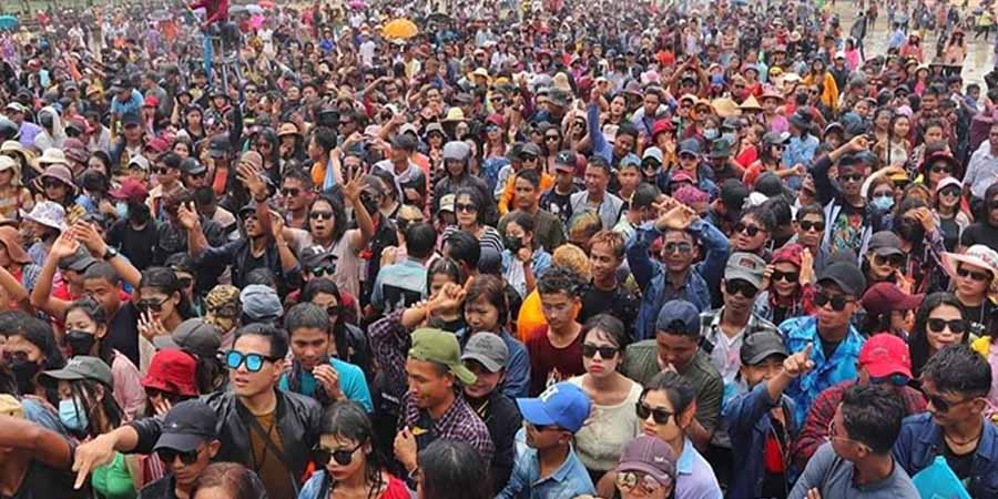 သင်္ကြန်ကာလ ရခိုင်ပြည်နယ်သို့ ပြည်တွင်း၊ ပြည်ပ ခရီးသွား ၁၆၀၀၀ ခန့်ဝင်ရောက်