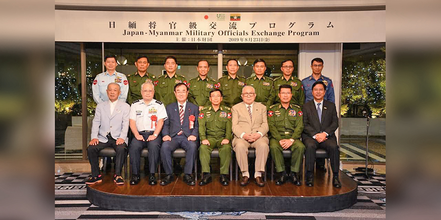 အကြမ်းဖက် စစ်ကောင်စီတပ်သား ၄ ဦးကို ဂျပန်က စစ်ပညာသင်ပေးနေသည့်အပေါ် ကန့်ကွက်ရှုတ်ချ