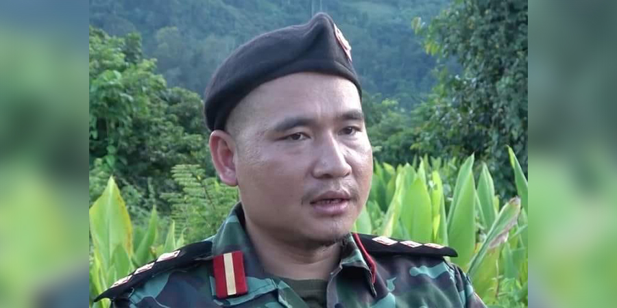 လေကြောင်းတိုက်ခိုက်မှုကြောင့် ကေအန်ယူ တပ်မဟာ ၅ အရာရှိ ၁ ဦး ကျဆုံး