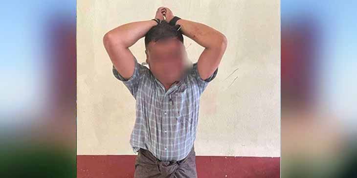 ကလေးမြို့ တင်သားကျေးရွာက CDM ကျောင်းအုပ်ကို စစ်ကောင်စီ ဖမ်းဆီး