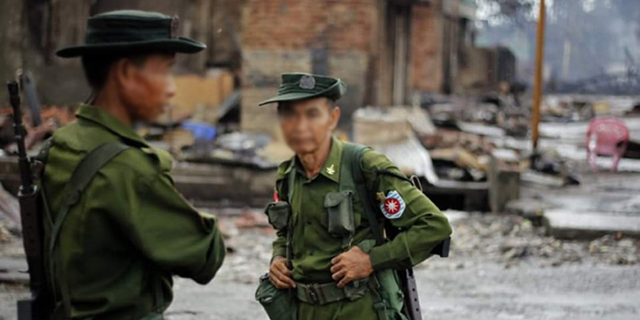 လပွတ္တာတွင် သက်ကြီးရွယ်အို စစ်မှုထမ်းဟောင်းများကို နေ့စားခပေးပြီး ဂိတ်စောင့်ခိုင်းနေ