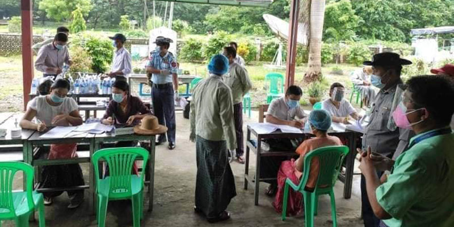 လူဦးရေ ၉၀ ရာခိုင်နှုန်းကျော်ကို ကိုဗစ်ကာကွယ်ဆေးထိုးနှံပေးပြီးဟု စစ်အုပ်စုထုတ်ပြန်