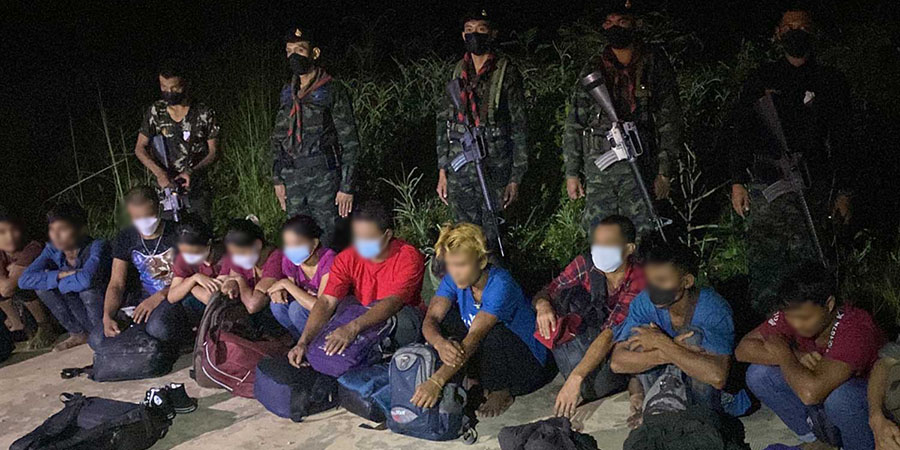 ထိုင်းကတဆင့် မလေးရှားသွားမည့် မြန်မာ ၁၄ ဦး ဖမ်းဆီးခံရ