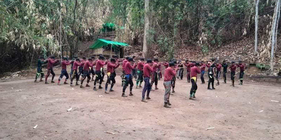 မော်လိုက်မြို့နယ်တွင် စစ်ကောင်စီယာဉ်တန်းကို PDF အဖွဲ့ မိုင်းဆွဲတိုက်ခိုက်