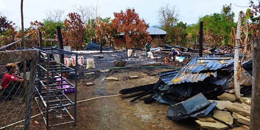 ထီးလင်းမြို့နယ်ကို စစ်ကောင်စီတပ် ထိုးစစ်ဆင်၊ ပြည်သူ ၃၀၀၀ ကျော် တိမ်းရှောင်နေရ