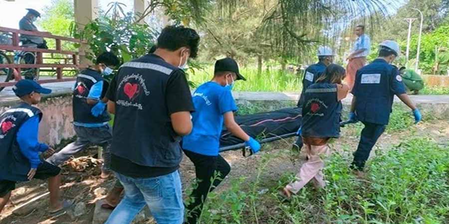 စစ်တွေမြို့တွင် ဒဏ်ရာဖြင့်သေဆုံးနေသည် အမျိုးသား ၁ ဦး၏ အလောင်းတွေ့