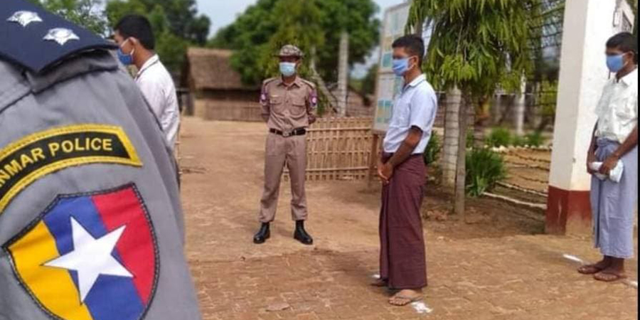 တနင်္သာရီမြို့နယ်ရှိ ရဲဘက်စခန်းကို မြိတ်ခရိုင်ကာကွယ်ရေးတပ် စီးနင်း