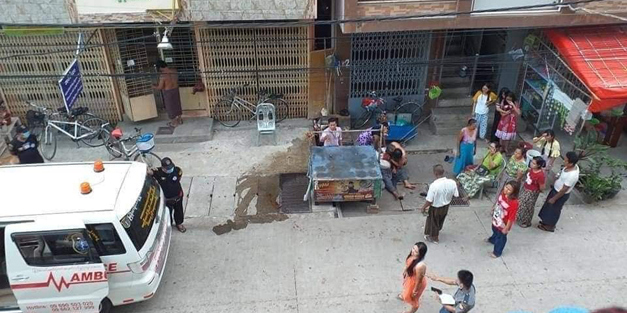 ဒေါပုံတွင် အမျိုးသား ၁ ဦးပစ်ခတ်ခံရပြီး လူငယ် ၃ ဦးကို စစ်တပ်က ဖမ်းဆီး