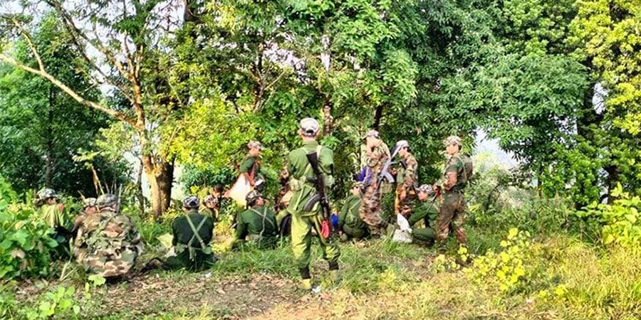 မိုးကုတ်မြို့တွင် စစ်ကောင်စီတပ်နှင့် PLA တပ်တို့ တိုက်ပွဲဖြစ်