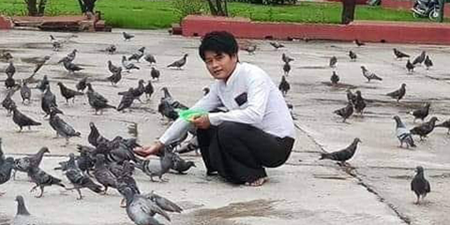 ဖမ်းဆီးခံ သတင်းထောက် ကိုမျိုးမင်းထွန်းကို ၆ လကျော်အထိ မိသားစု တွေ့ခွင့်မရသေး