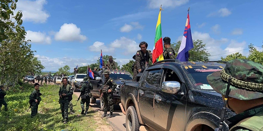 BGF နယ်ခြားစောင့်တပ်များ ကေအန်ယူ တပ်မဟာ ၅ နယ်မြေမှ ပြန်ဆုတ်ခွာ