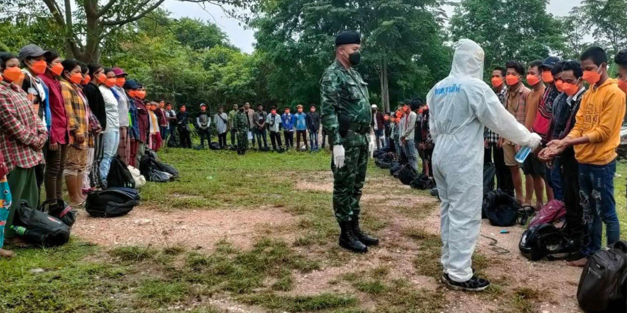 ထိုင်းသို့ တရားမဝင် ဝင်ရောက်သည့် မြန်မာ ၃၀၀ ခန့် ထပ်မံဖမ်းဆီးခံရ