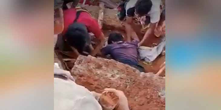 မူဆယ်မြို့နယ် ဆိုင်းခေါင်ရွာတွင် မိုးကြီးမြေပြိုမှုကြောင့် ၄ ဦးသေဆုံး