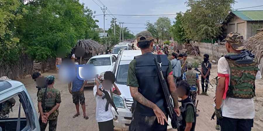 လက်ယက်မရွာအားမီးရှို့ပြန်လာသည့် စစ်ကောင်စီတပ်ကို PDF ပူးပေါင်းတပ်ဖွဲ့ တိုက်ခိုက်