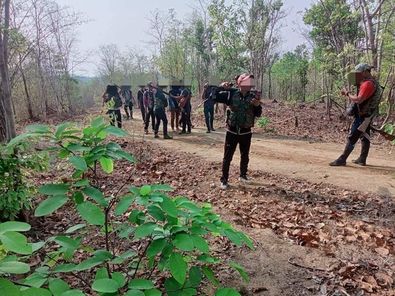 မင်းတပ်မှကျောက်ထုကို လာသည့် စစ်ကောင်စီယာဥ်တန်း မိုင်းဆွဲတိုက်ခိုက်ခံရ