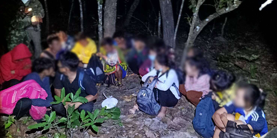 ထိုင်းသို့ တရားမဝင် ဝင်လာသည့် မြန်မာလုပ်သား ၂ ရက်အတွင်း ၃၀၀ ခန့် ဖမ်းဆီးခံရ