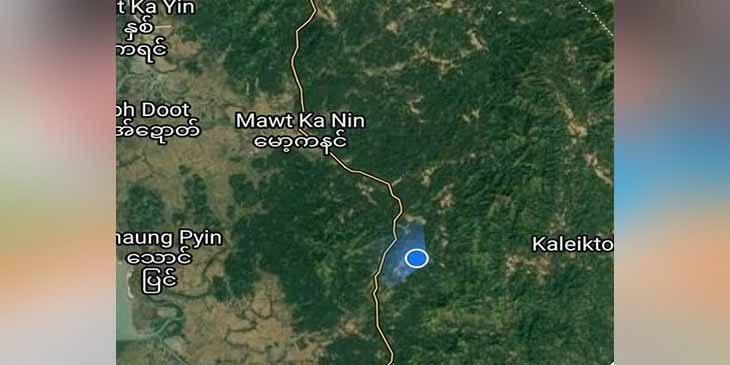 ရေးမြို့နယ်တွင် စစ်ကောင်စီတပ်နှင့် KNLA တပ်တို့ တိုက်ပွဲဖြစ်