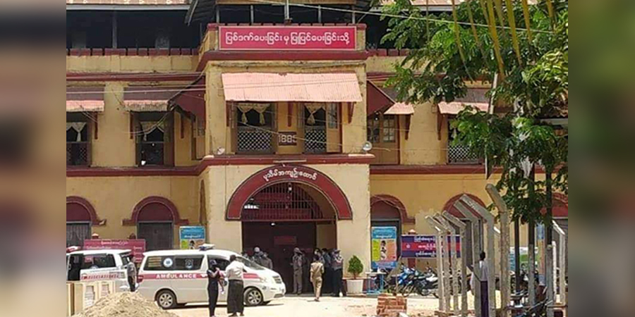 ပုသိမ်အကျဉ်းထောင်တွင် နိုင်ငံရေးအကျဉ်းသားများ ကိုယ်ထိလက်ရောက် ရိုက်နှက်ခံနေရ