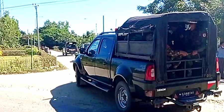 ဘူးသီးတောင်သို့ စစ်ကောင်စီတပ်အင်အား အလုံးအရင်းဖြင့် ဖြည့်တင်းလာသဖြင့် ဒေသခံများ စိုးရိမ်