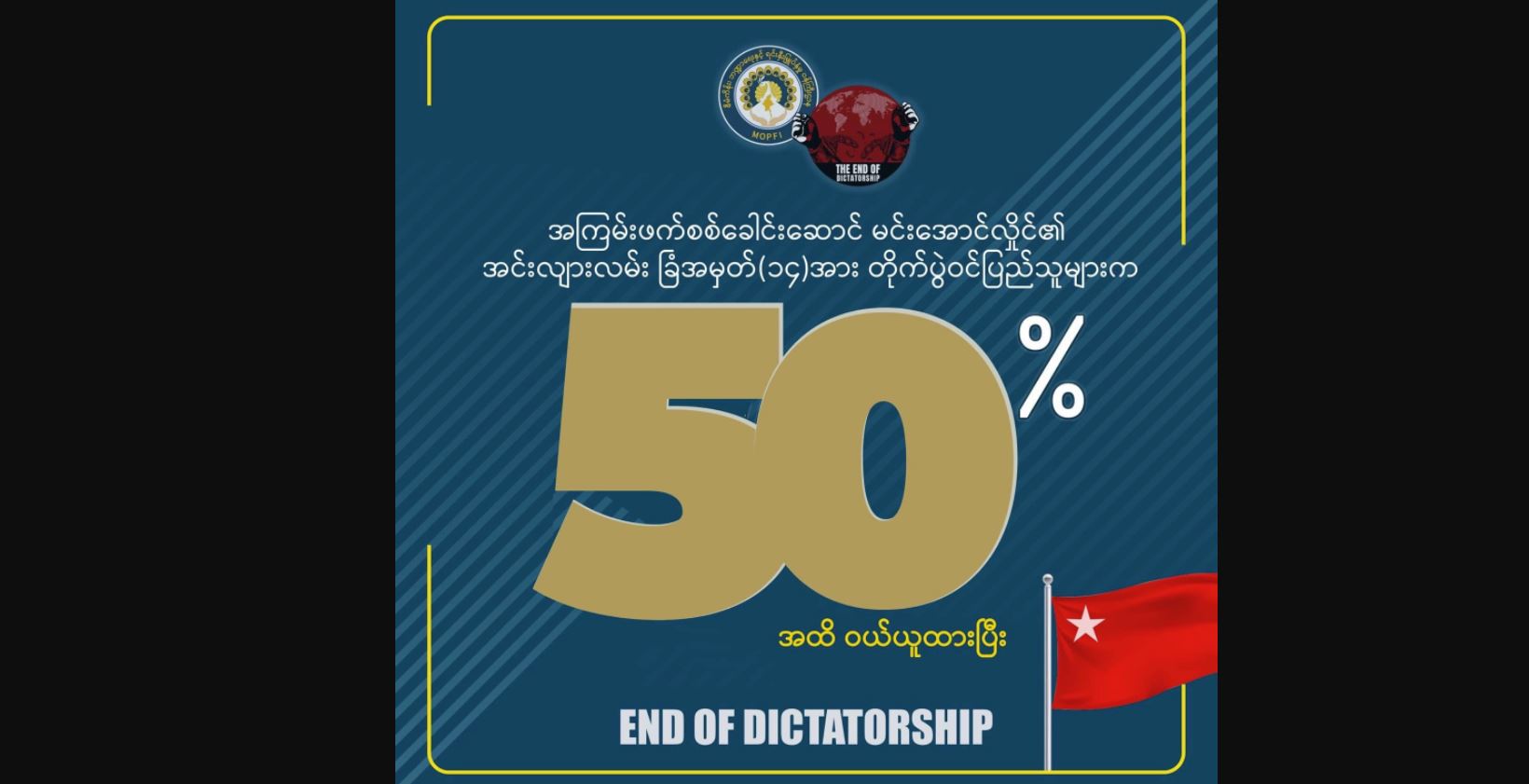 စစ်ခေါင်းဆောင်၏ အင်းယားလမ်းနေအိမ်ရောင်းချမှု  ဒေါ်လာ ၅ သန်းဖိုးရပြီဟု  NUG ထုတ်ပြန်