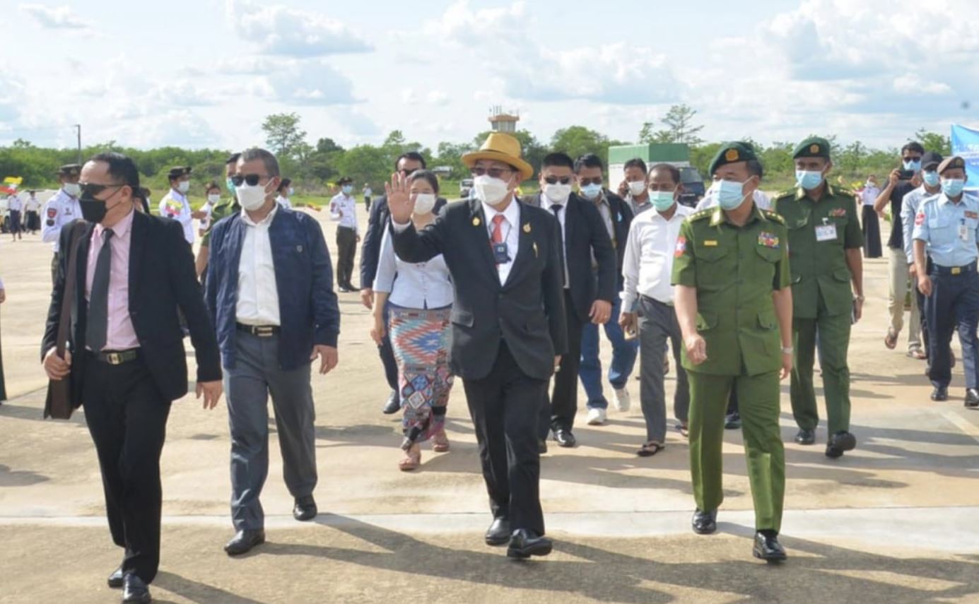 အာဏာသိမ်းစစ်ခေါင်းဆောင်ဖိတ်သည့်ဆွေးနွေးပွဲ  RCSS/ SSA ဥက္ကဋ္ဌ ပထမဆုံးတက်ရောက်