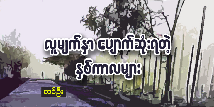 လူမျက်နှာ ပျောက်ဆုံးရတဲ့ နှစ်ကာလများ