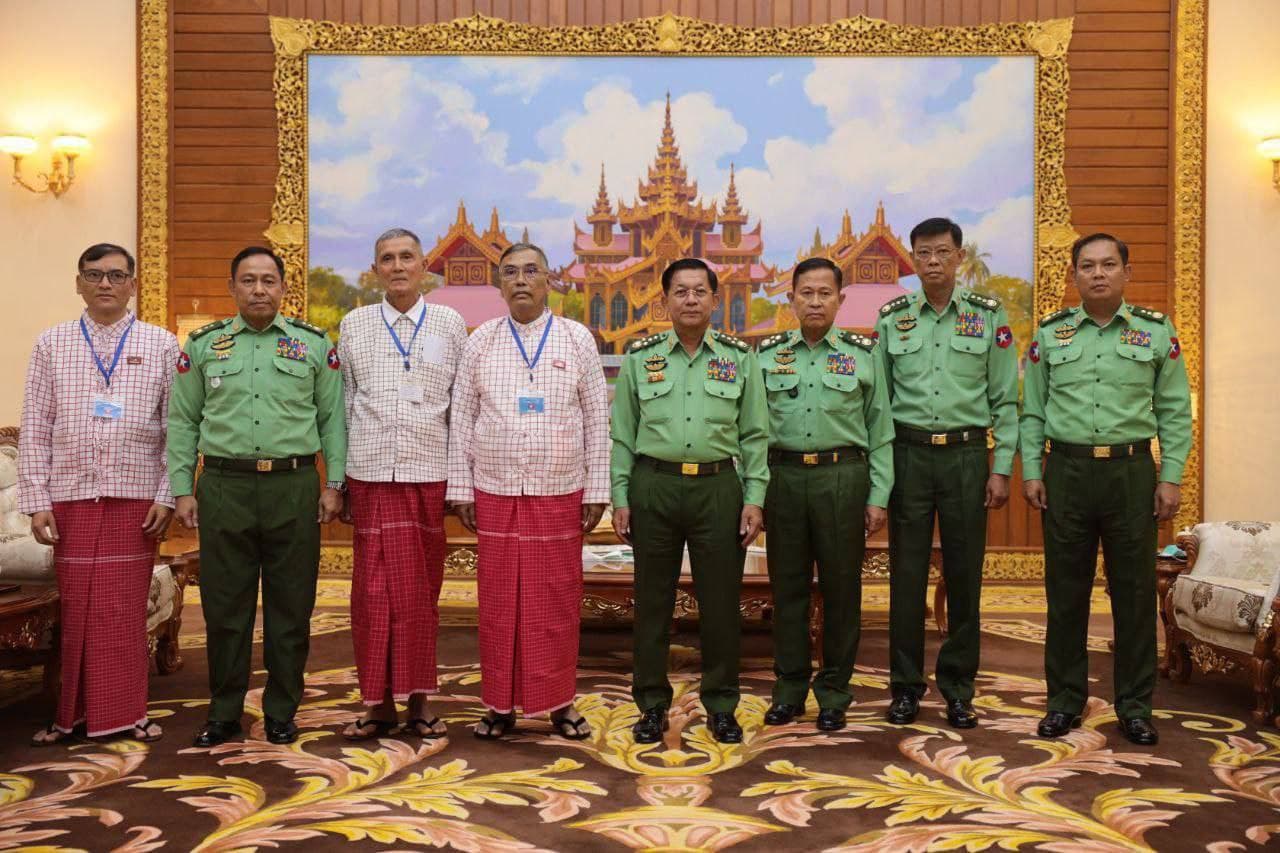 မွန်ပြည်သစ်ပါတီ (NMSP)နှင့် အာဏာသိမ်း စစ်ခေါင်းဆောင်တွေ့ဆုံ၊ စစ်အာဏာသိမ်းရသည့် သမိုင်းရှင်းပြ
