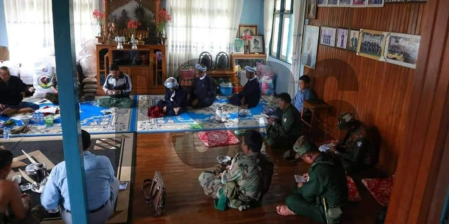PNO အဖွဲ့ထဲ စစ်မှုထမ်းရန် ပအိုဝ်းရွာတရွာလျှင် ၃ ယောက်နှုန်းဖြင့် တပ်သားသစ် ခေါ်ယူနေ