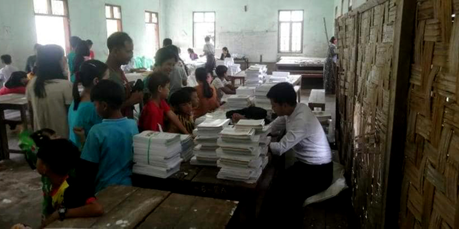 ရေးမြို့နယ်တွင် လုံခြုံရေးစိုးရိမ်ရသဖြင့် မိဘများက ကလေးများကို ကျောင်းမအပ်ရဲသေး