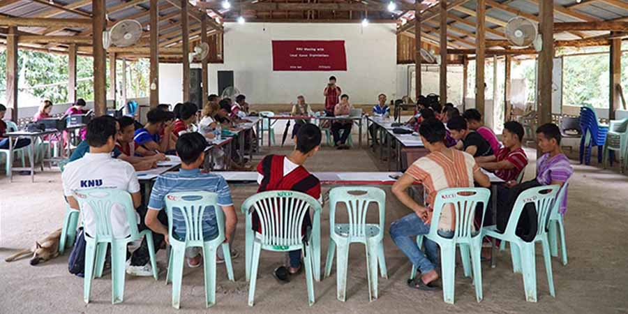 သတင်းအချက်အလက်မျှဝေဖလှယ်ခြင်းဆွေးနွေးပွဲ ကေအန်ယူဌာနချုပ်၌ ပြုလုပ်