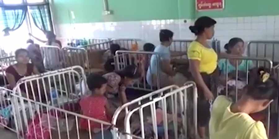မွန်ပြည်နယ်၌ ယခုနှစ်အတွင်း သွေးလွန်တုပ်ကွေးဖြစ်ပွားမှု ၄ ဆခန့် မြင့်တက်
