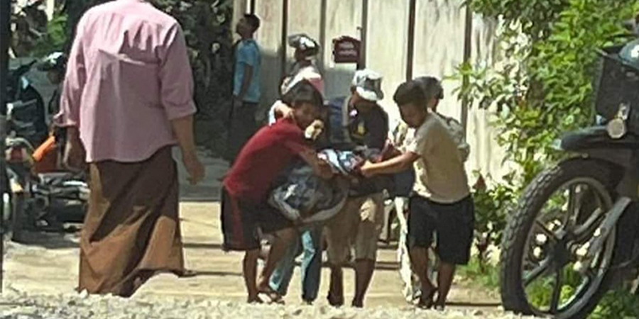 နောင်ချိုမြို့နယ် ပညာရေးမှူးရုံး ဗုံးဖောက်ခွဲမှု PDF လက်ချက် မဖြစ်နိုင်ဟု မြို့ခံများပြော