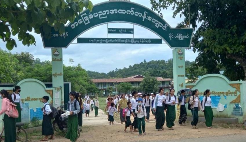 မြန်မာနိုင်ငံတဝန်း အခြေခံပညာစာသင်ကျောင်းများ ပြန်ဖွင့်