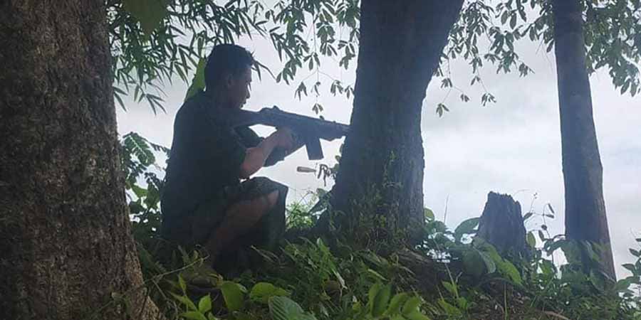 ထီးလင်းမြို့နယ်တွင် တိုက်ပွဲဖြစ်ပွားပြီး ဒေသခံပြည်သူ ၁၀၀၀ ကျော် ထွက်ပြေးတိမ်းရှောင်