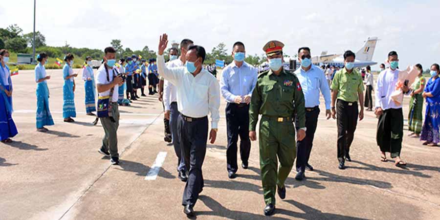 အာဏာသိမ်း စစ်ခေါင်းဆောင်နှင့်တွေ့ဆုံရန် မိုင်းလားအဖွဲ့ နေပြည်တော်ရောက်