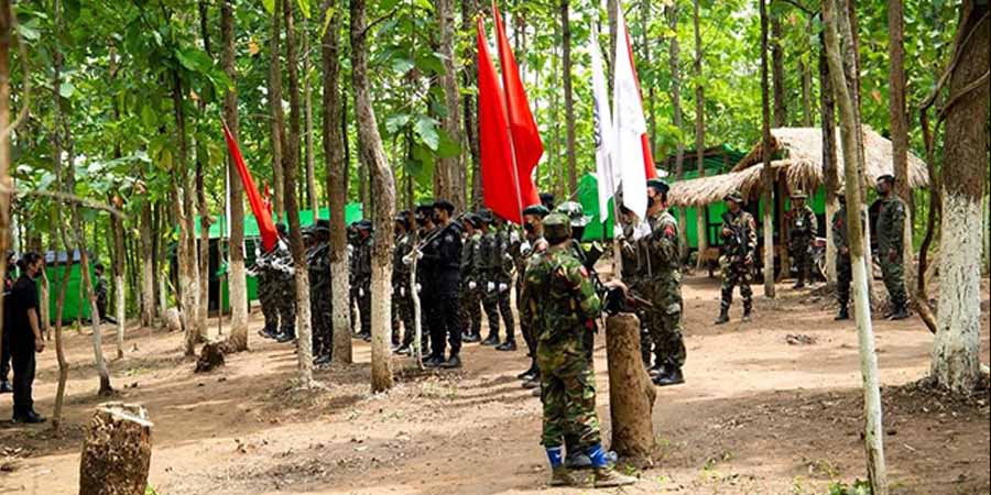 ဗမာ့ကျောင်းသားများအဖွဲ့အစည်းတည်ထောင်ခြင်း ၁ နှစ်ပြည့်အခမ်းအနားကျင်းပ (ဓာတ်ပုံ)