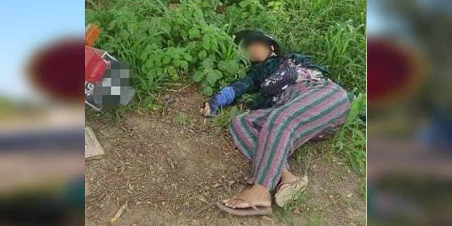 မုံရွာ-အရာတော်လမ်းတွင် ကျောင်းအုပ်ဆရာမ ၁ ဦး  ပစ်သတ်ခံရ