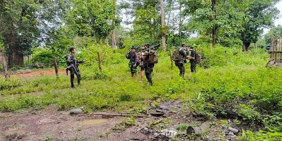 လိပ်သိုမြို့နယ်ခွဲ၌ စစ်ကောင်စီတပ်နှင့် ဒေသခံ PDF တိုက်ပွဲဖြစ်