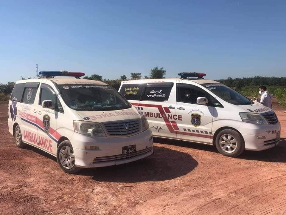 စစ်တောင်း လူမှုကယ်ဆယ်ရေးကား ပစ်ခတ်ခံရပြီး ၁ ဦး သေဆုံး၊ ၁ ဦးဒဏ်ရာရ