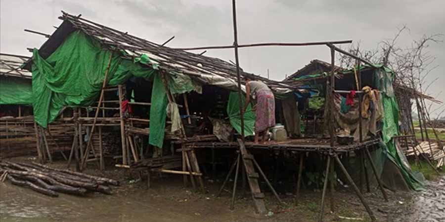 မြေနေရာ ငှားရမ်းမရသဖြင့် ကျောက်တော် ဝါးတောင်စစ်ရှောင်များ အခက်ကြုံနေ