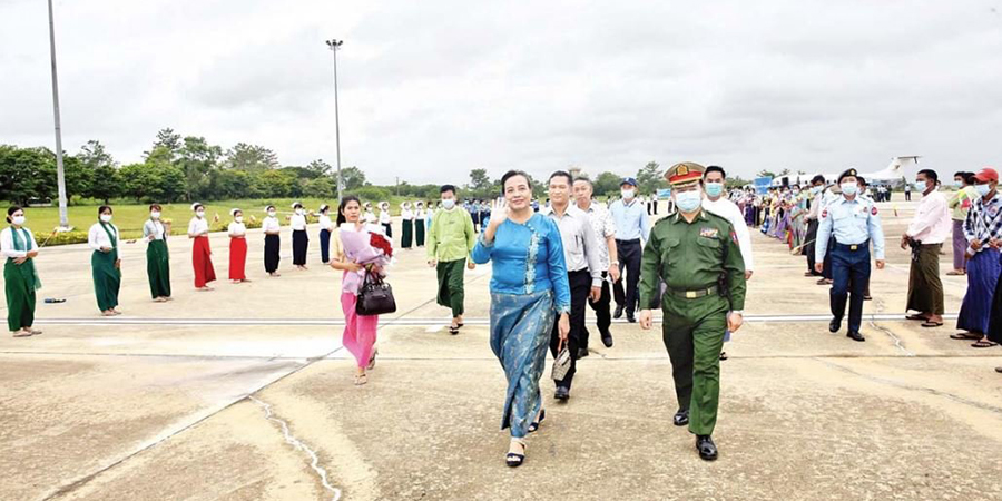 စစ်ခေါင်းဆောင်နှင့်တွေ့ဆုံရန် ALP ရခိုင်လက်နက်ကိုင်အဖွဲ့ နေပြည်တော်ရောက်