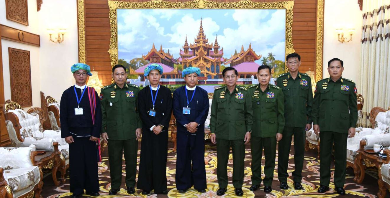 ပအိုဝ်းအမျိုးသားလွတ်မြောက်ရေးအဖွဲ့ချုပ်(PNLO)အဖွဲ့နှင့် စစ်ခေါင်းဆောင်တွေ့ဆုံ  ဒေသဖွံ့ဖြိုးရေး တင်ပြ