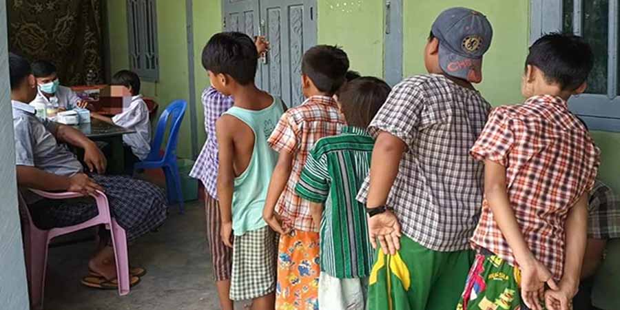 ဆောပြည်သူ့ပညာရေးတွင် သင်ကြားနေသည့်ကလေးများအတွက် ဆေးဝါးအကူအညီလိုအပ်