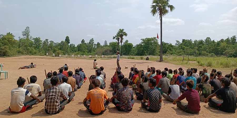ရေစကြို ပကဖ အခြေခံစစ်ပညာသင်တန်း အမှတ်စဉ် ၁၃ သင်တန်းဆင်းပွဲပြုလုပ်